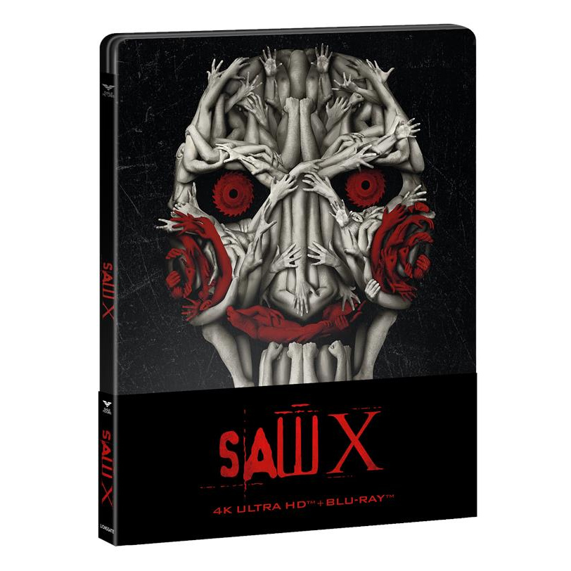 SAW X (STEELBOOK) (4K ULTRA HD+BLU-RAY HD)