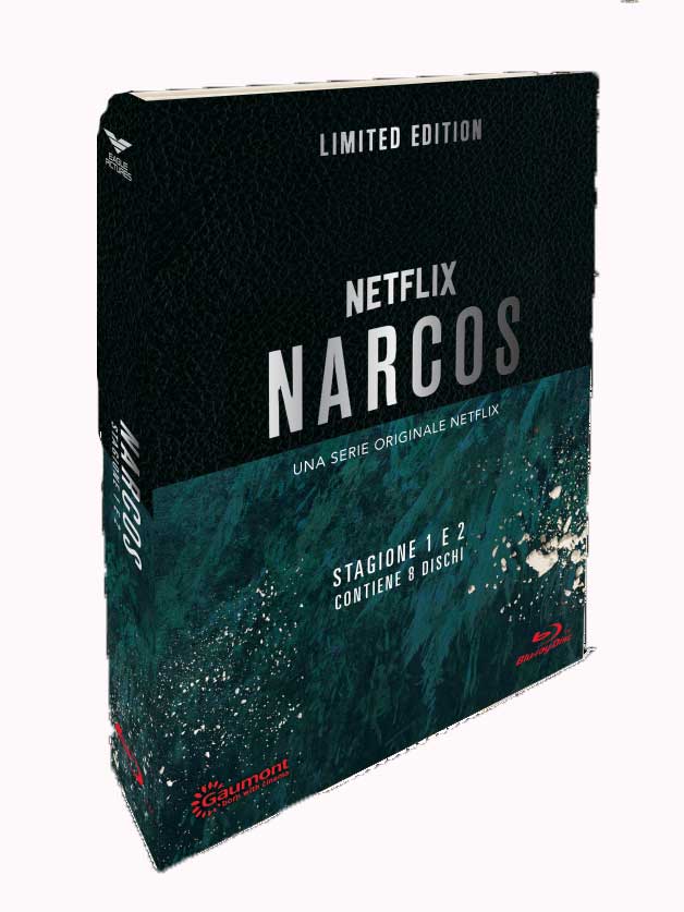 NARCOS - STAGIONE 01-02 (CE LIMITATA E NUMERATA) (6 BLU-RAY+GADGET)