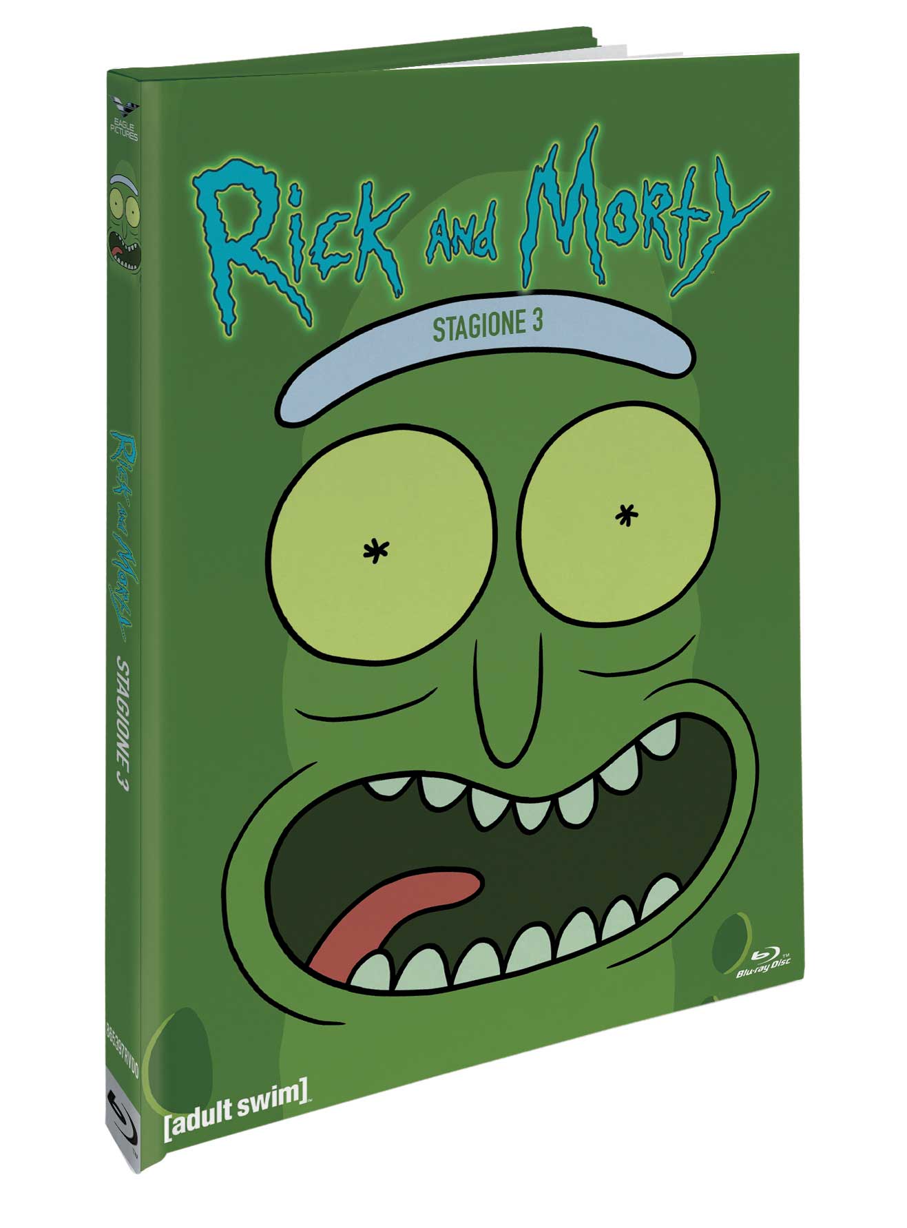 RICK AND MORTY: STAGIONE 03 (MEDIABOOK COMBO CE) (BLU-RAY+2 DVD)