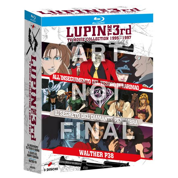 LUPIN III - TV MOVIE COLLECTION 1995-1997 (3 BLU-RAY)