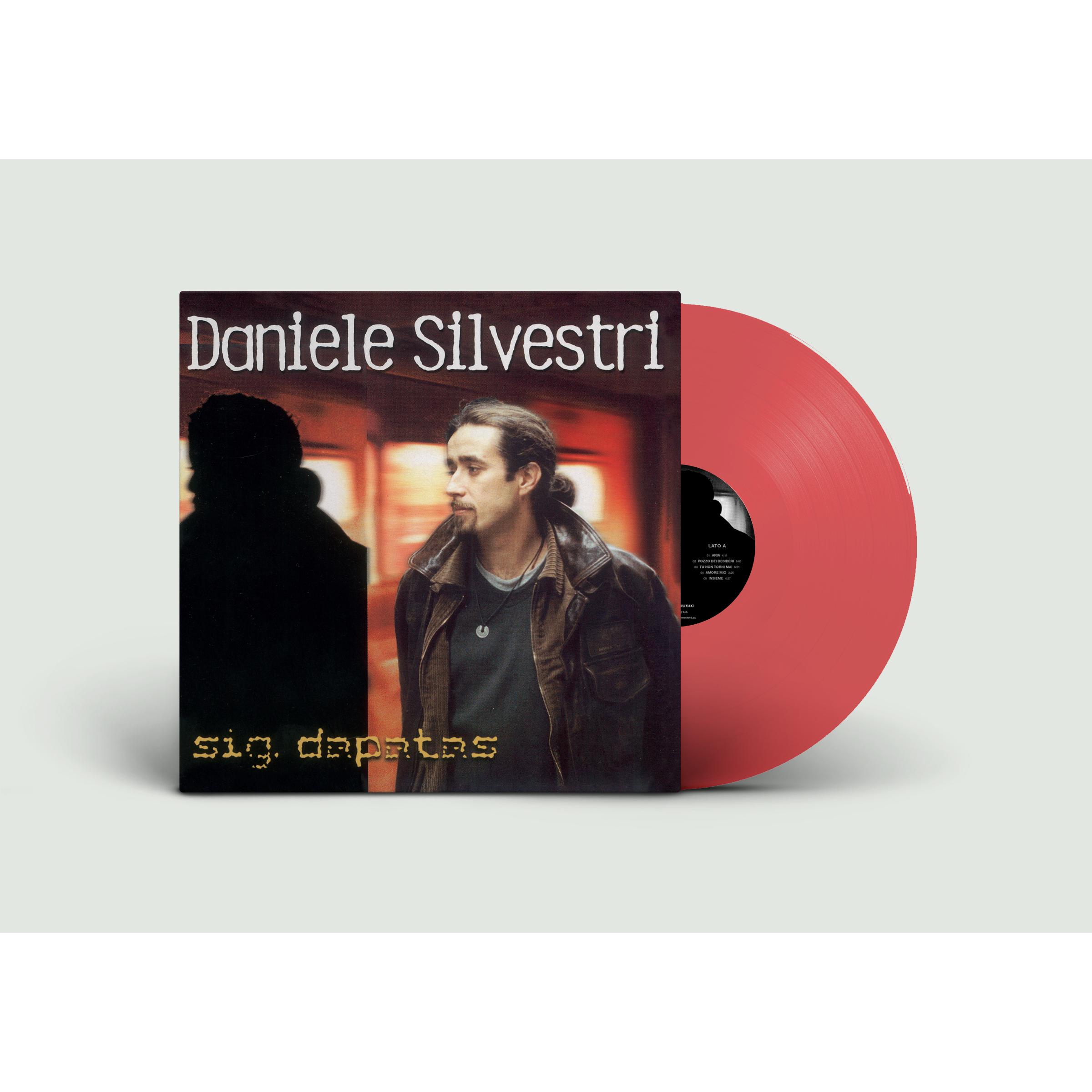 SIG. DAPATAS - LP 180 GR. COLORATO ROSSO TRASPARENTE 500 COPIE NUMERATE LTD.ED.