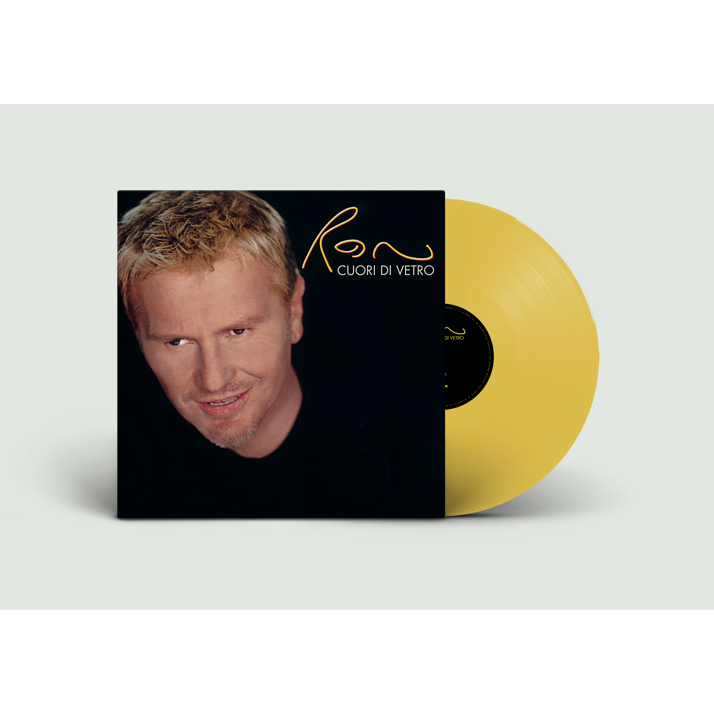 CUORI DI VETRO - LP 180 GR.GIALLO CON SOVRA COPERTINA AUTOGRAFATA