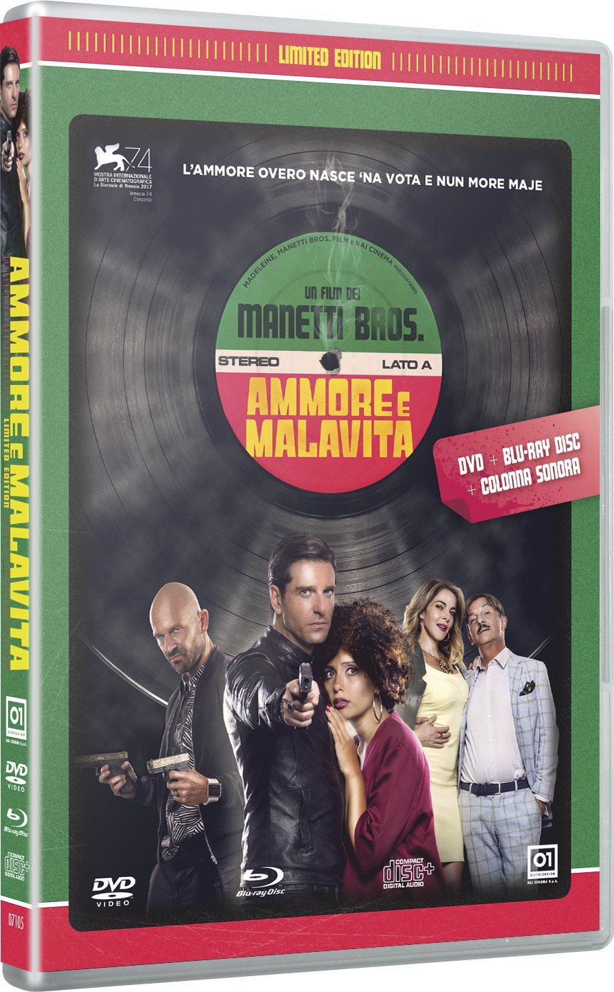 AMMORE E MALAVITA (LIMITED EDITION) (DVD+BLU-RAY+CD)