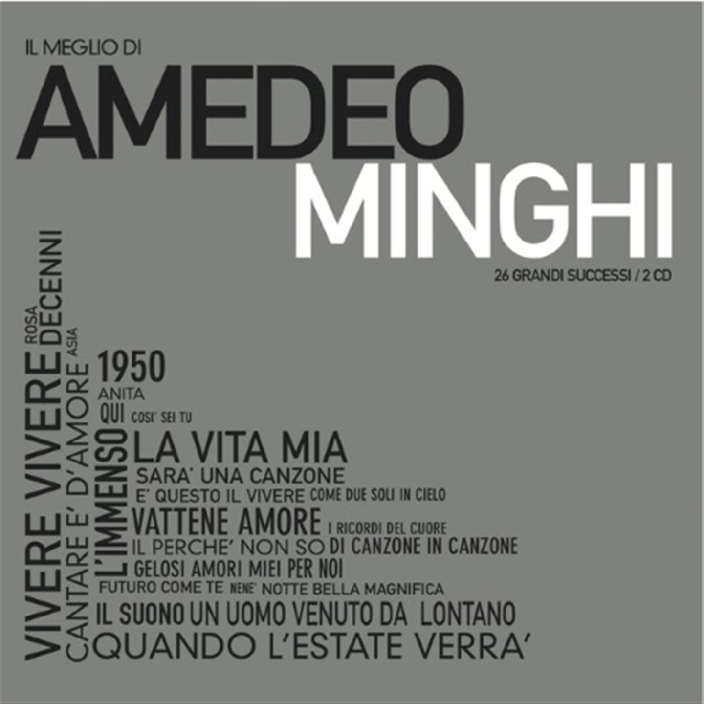 IL MEGLIO DI AMEDEO MINGHI