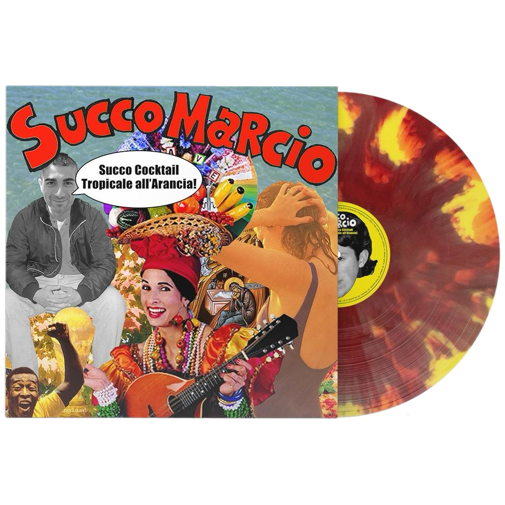 SUCCO COCKTAIL TROPICALE ALL'ARANCIA! - SPLATTER RED/ORANGE/YELLOW VINYL 300 NU