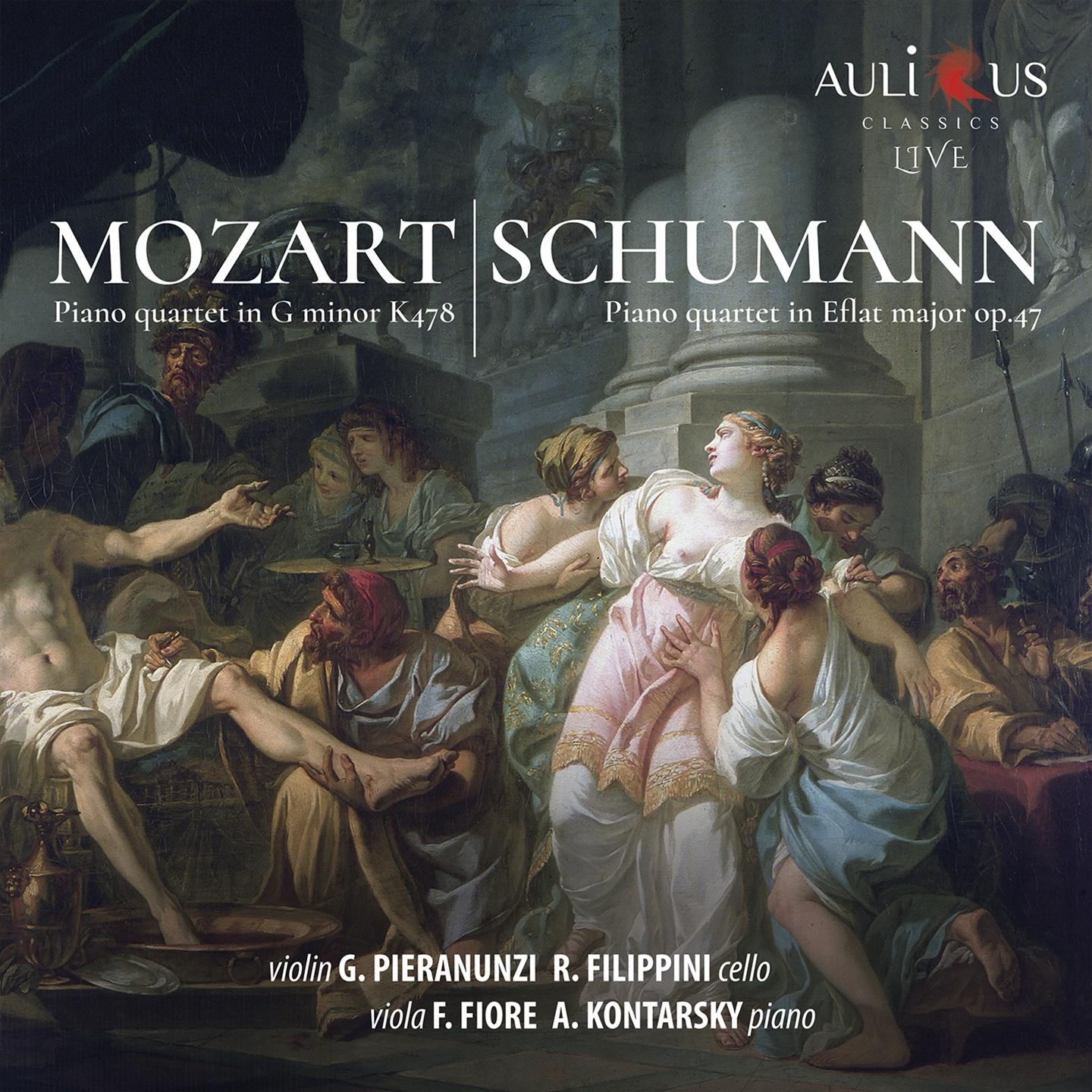 MOZART: PIANO QUARTET IN G MINOR K478 / SCHUMANN: PIANO QUARTET IN E FLAT MAJOR