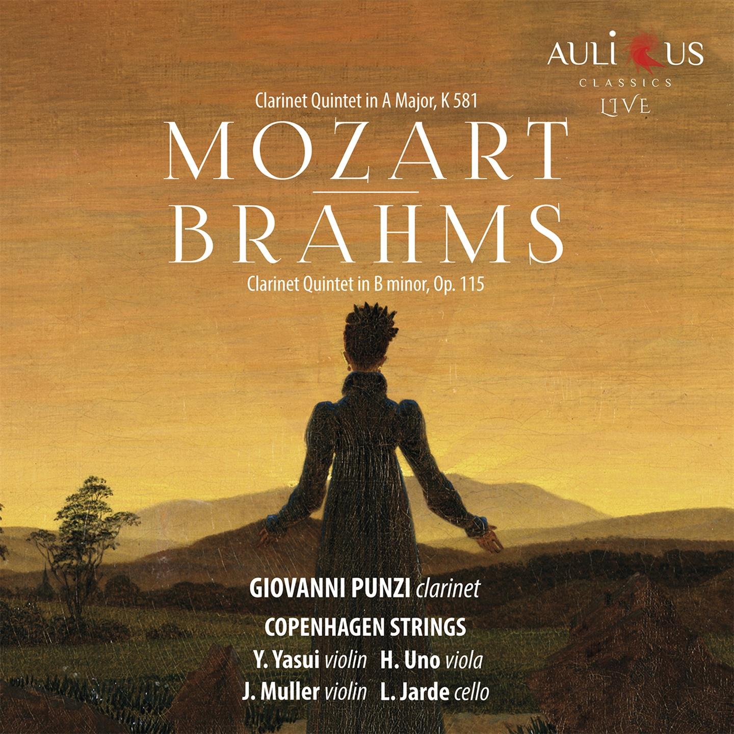 MOZART: CLARINET QUINTET IN A MAJOR KV581 / BRAHMS: CLARINET QUINTET IN B MINOR