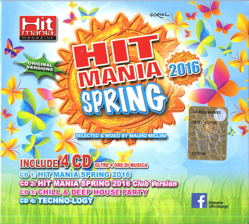 HIT MANIA SPRING 2016- 4CD BOXSET