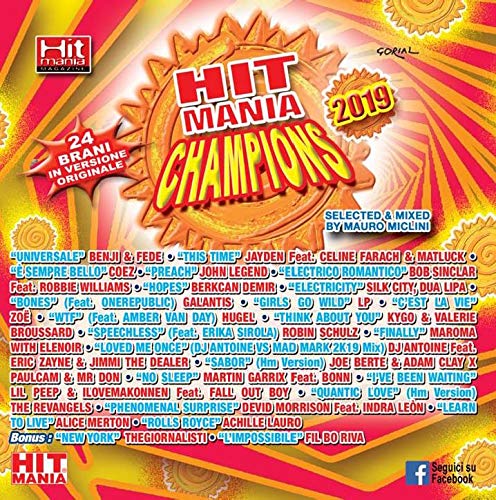 HIT MANIA CHAMPIONS 2019 - 4 CD BOXSET