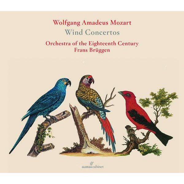 WOLFGANG AMADEUS MOZART: WIND CONCERTOS - CLARINET CONCERTO K 622 / OBOE CONCER