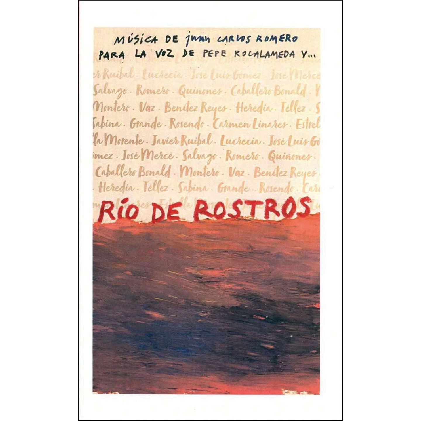 RIO DE ROSTROS [CD + LIBRO]