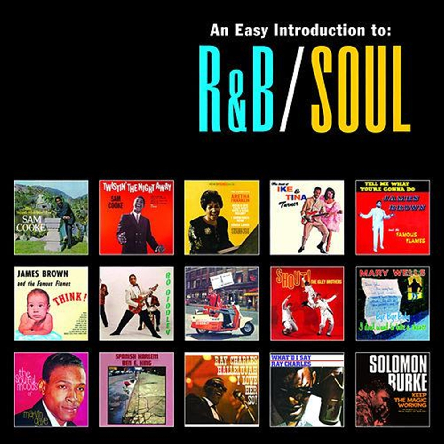 AN EASY INTRODUCTION TO R&B / SOUL (15 ALBUMS)
