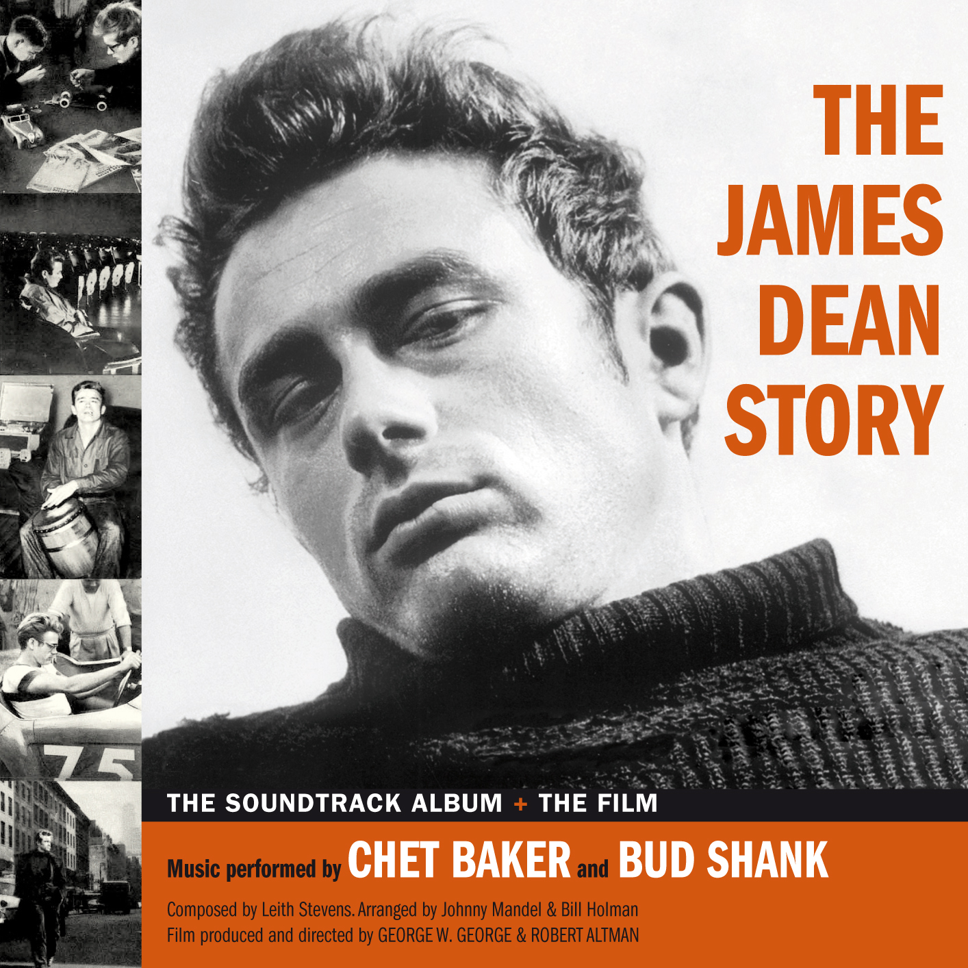 THE JAMES DEAN STORY - THE MOVIE + THE COMPLETE SOUNDTRACK ALBUM