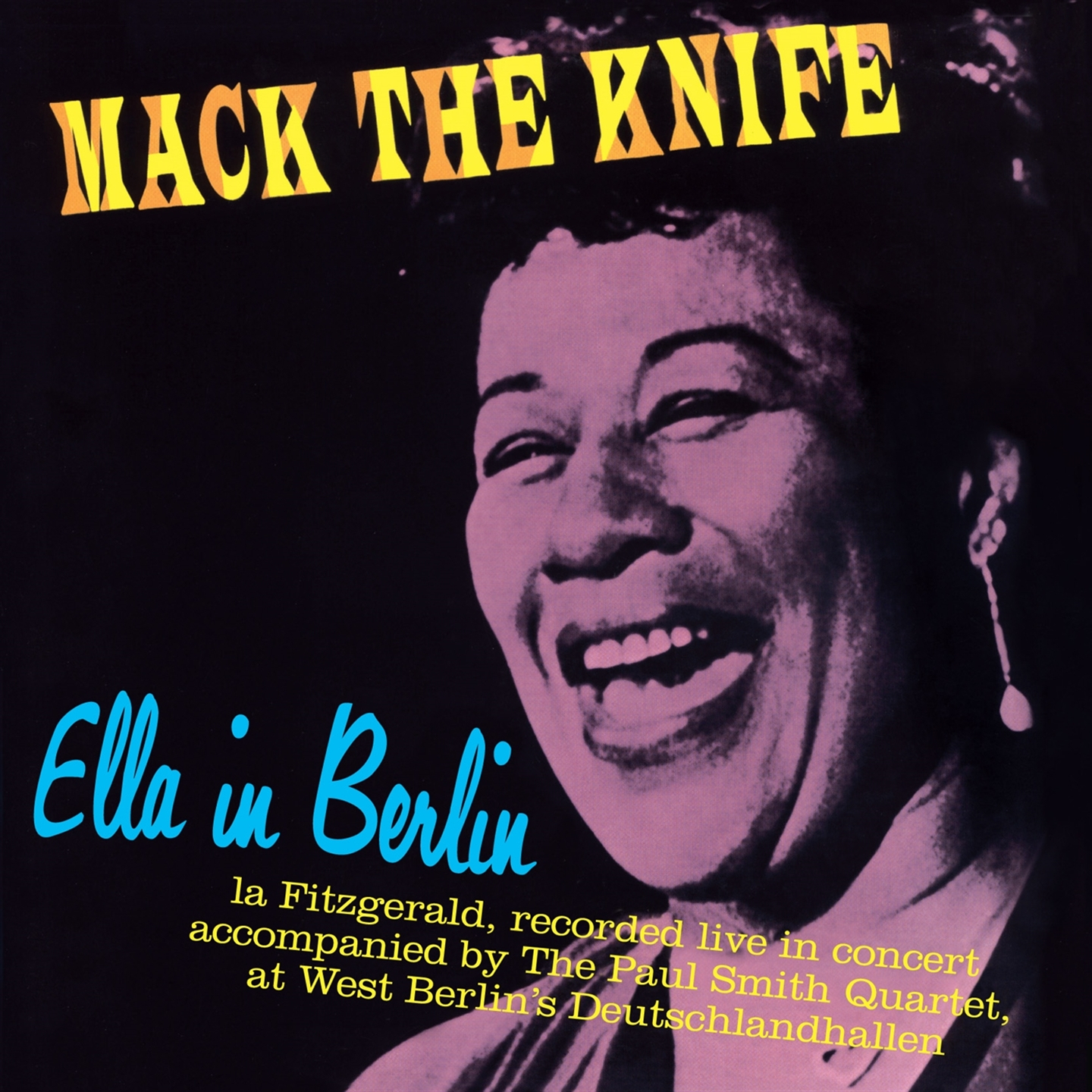 ELLA IN BERLIN (MACK THE KNIFE) [LTD ED BLUE VINYL]