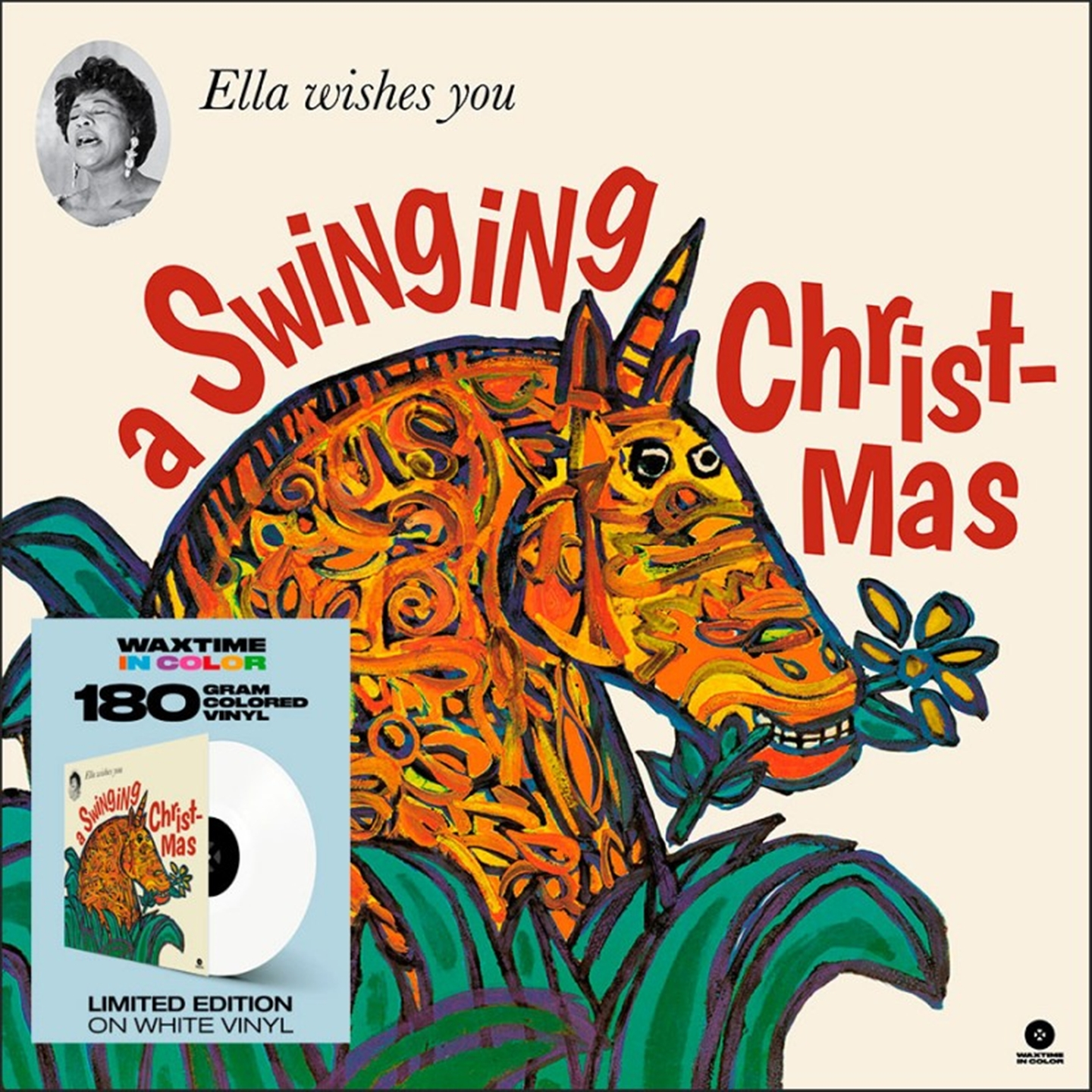ELLA WISHES YOU A SWINGING CHRISTMAS [LTD.ED. WHITE VINYL]
