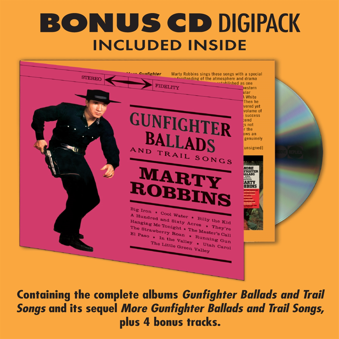 GUNFIGHTER BALLADS AND TRAIL SONGS [LP + BONUS CD]