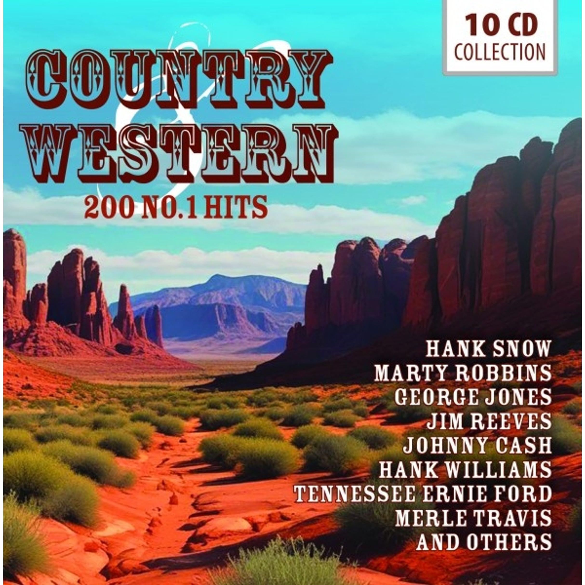 COUNTRY & WESTERN - 200 NO. 1 HITS