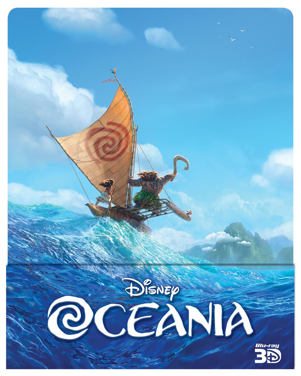 OCEANIA (LTD STEELBOOK) (3D) (BLU-RAY 3D+BLU-RAY)