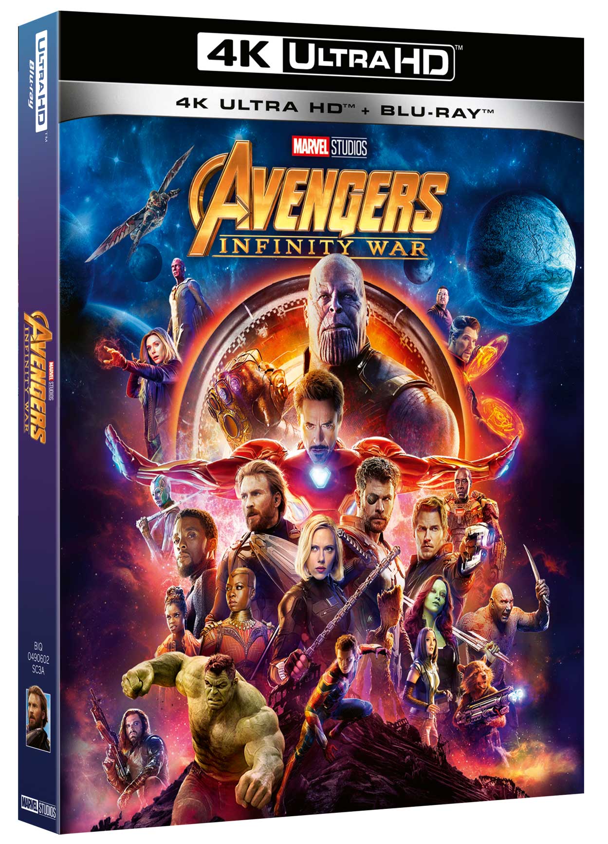 AVENGERS - INFINITY WAR (BLU-RAY 4K ULTRA HD+BLU-RAY)