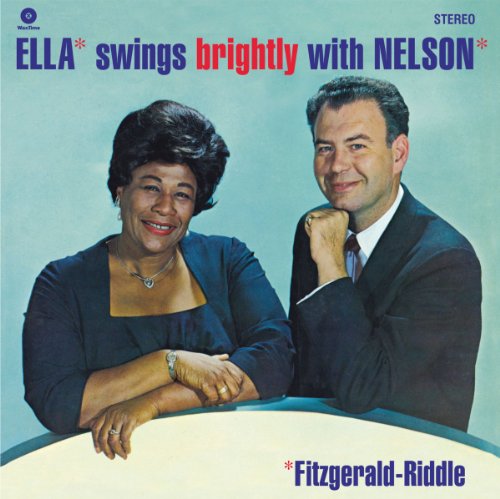 ELLA SWINGS BRIGHTLY WITH NELSON RIDDLE [LP]