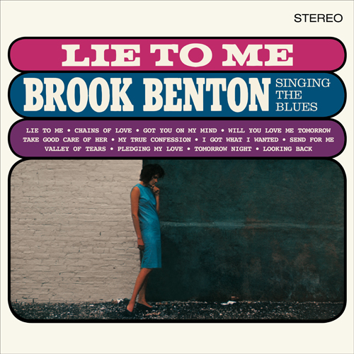 LIE TO ME : BROOK BENTON SINGING THE BLUES [LP]