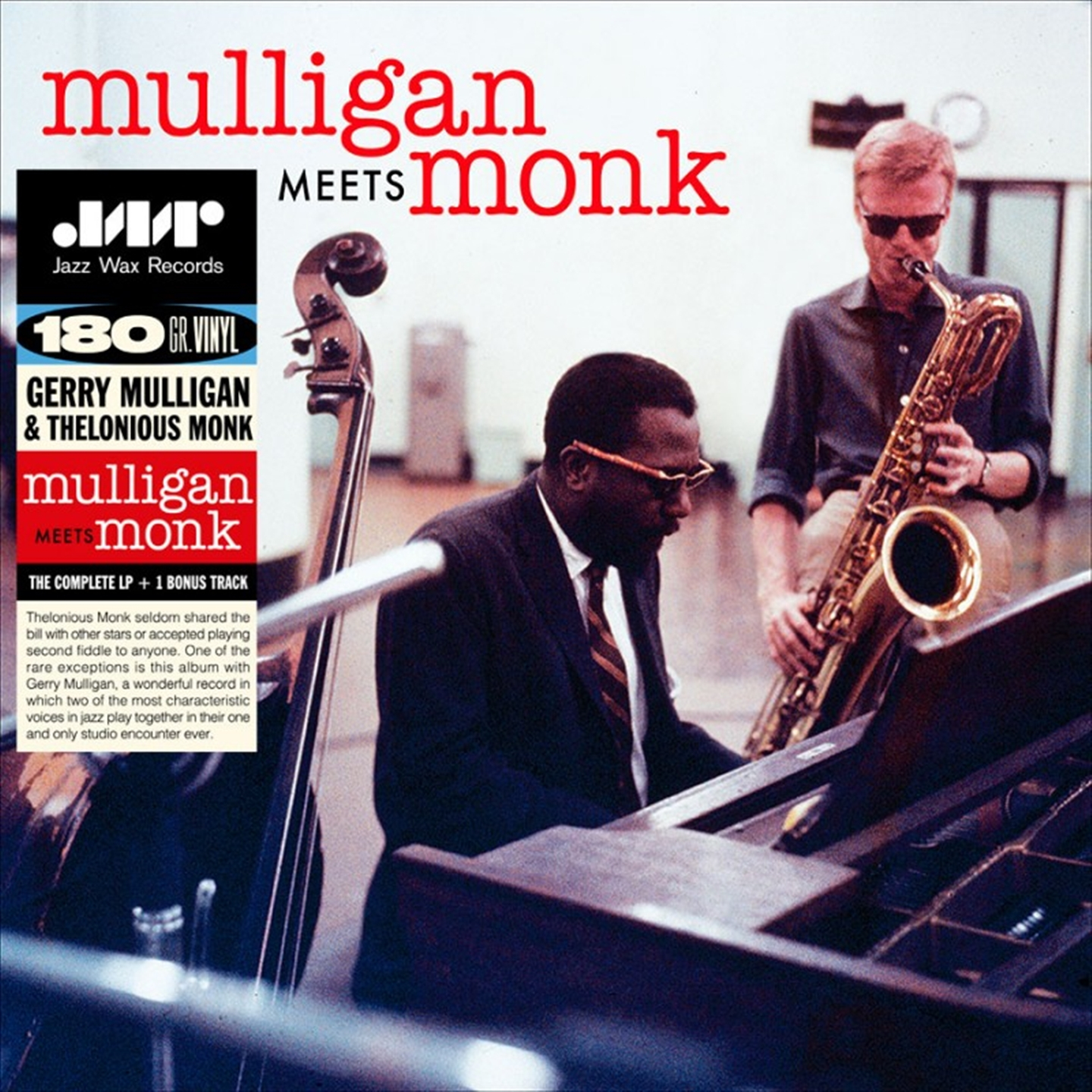 GERRY MULLIGAN MEETS MONK [2 LP]