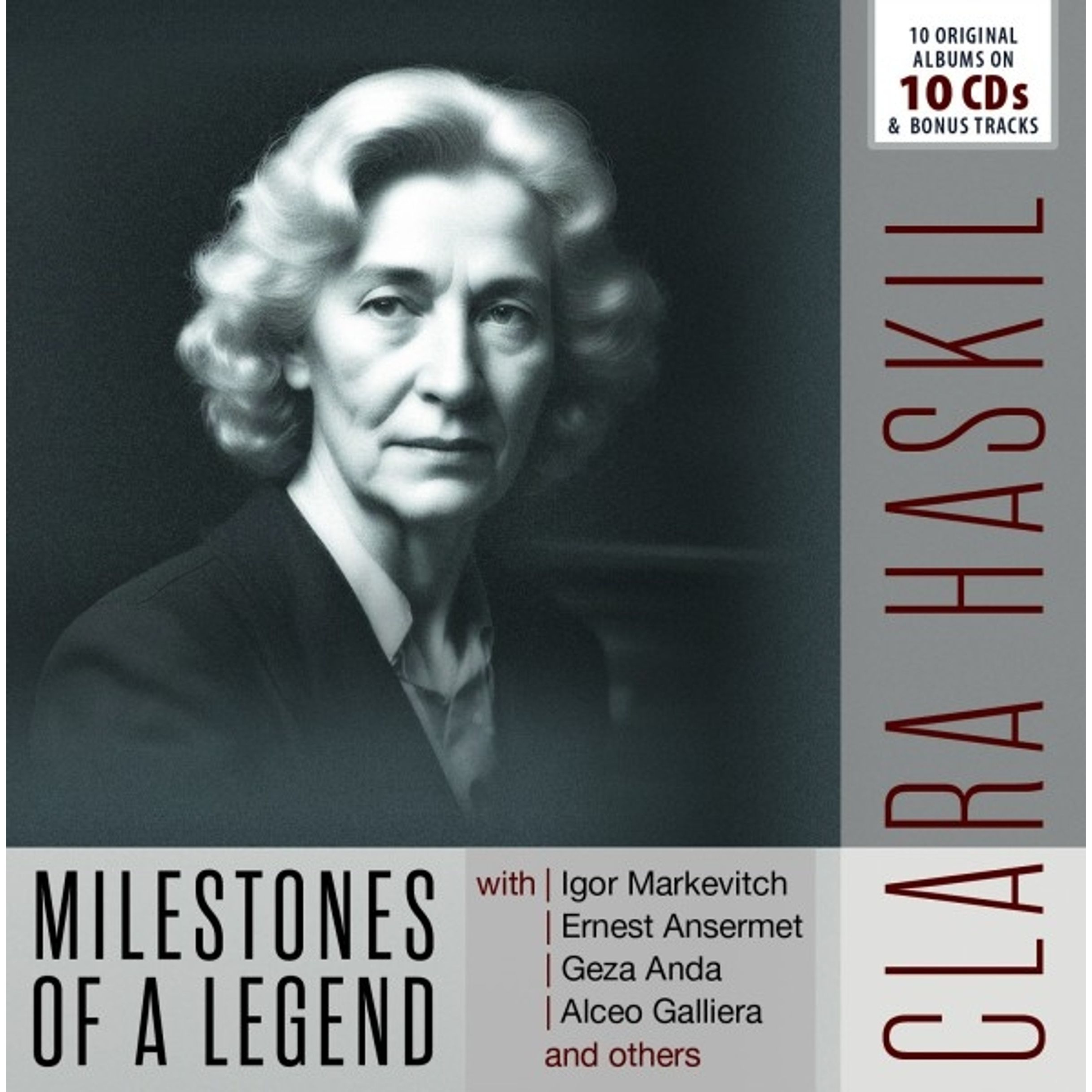 CLARA HASKIL - 10 ORIGINAL ALBUMS