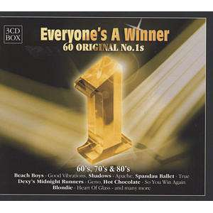 EVERYONE'S A WINNER - 60 ORIGINAL NO, 1S (60'S, 70'S & 80'S)