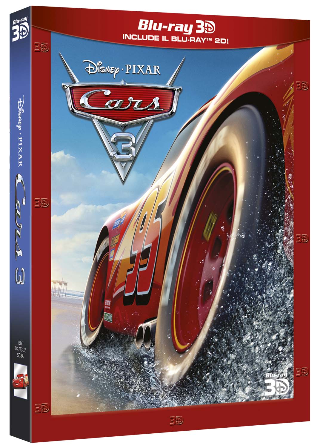 CARS 3 (BLU-RAY 3D+BLU-RAY)