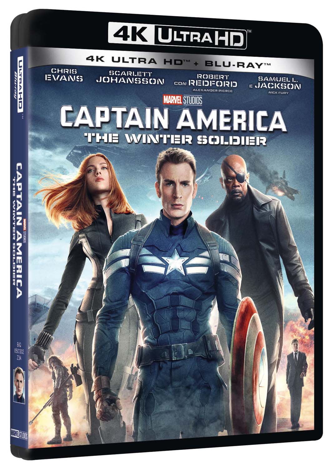 CAPTAIN AMERICA - THE WINTER SOLDIER (BLU-RAY 4K ULTRA HD+BLU-RAY)