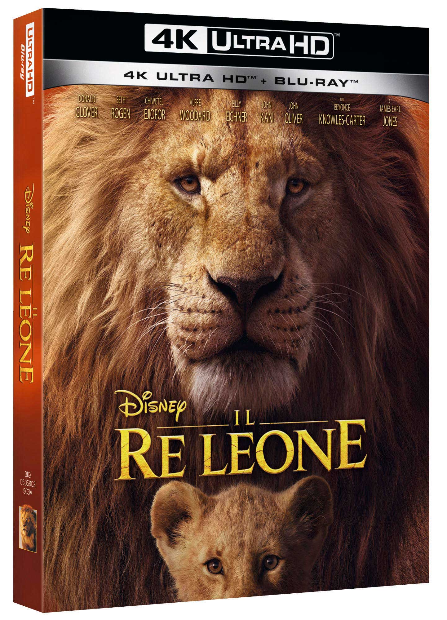 RE LEONE (IL) (LIVE ACTION) (BLU-RAY 4K ULTRA HD+BLU-RAY)