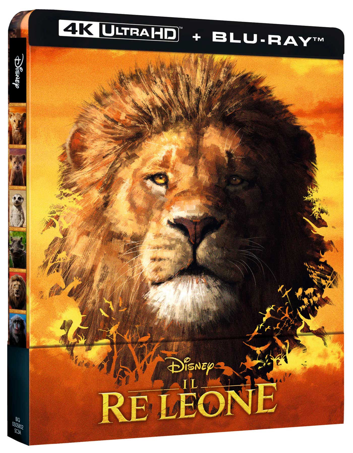 RE LEONE (IL) (LIVE ACTION) (STEELBOOK) (BLU-RAY 4K ULTRA HD+BLU-RAY)