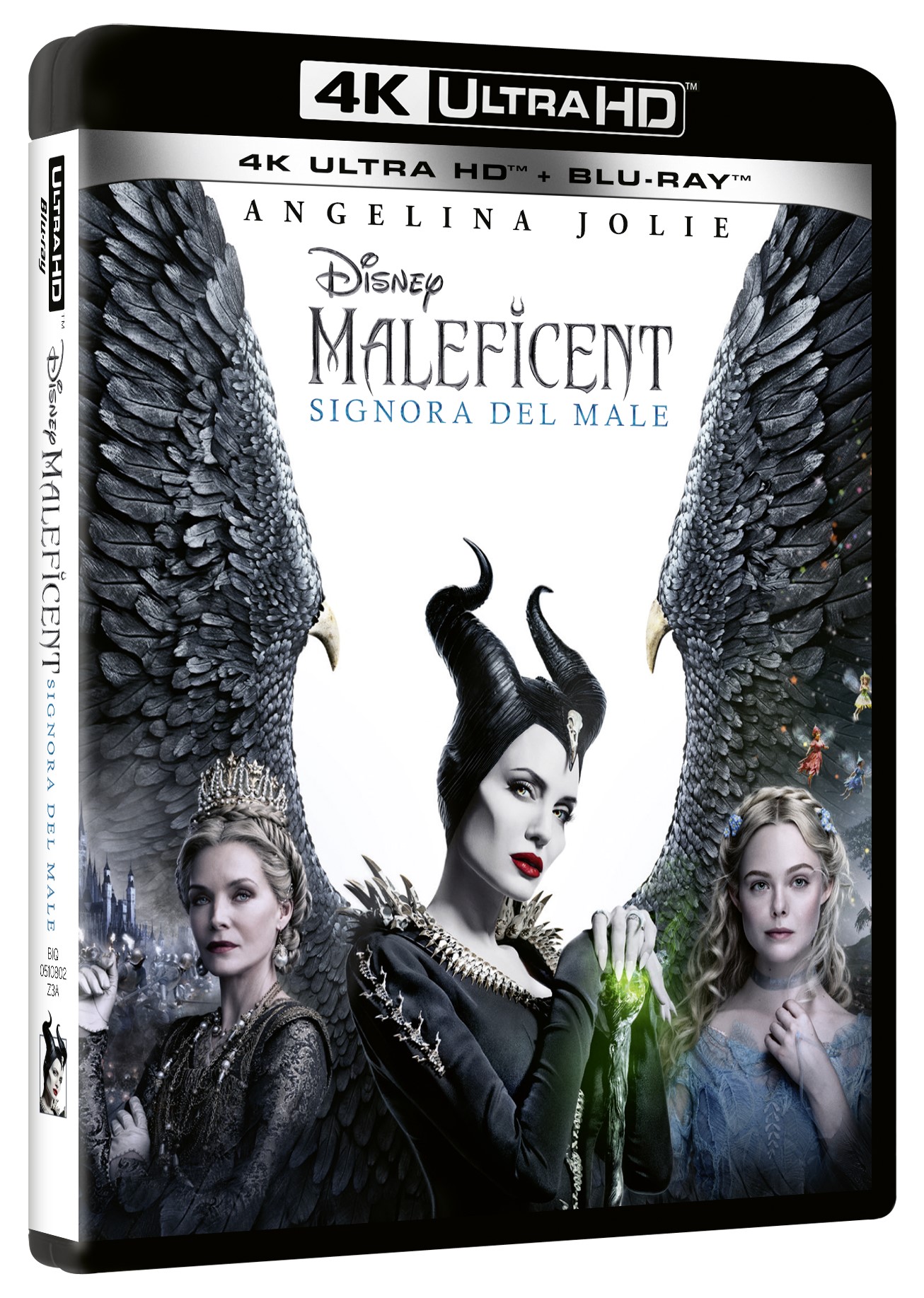 UHD MALEFICENT - SIGNORA DEL MALE (4K ULTRA HD + BLU RAY  2D)