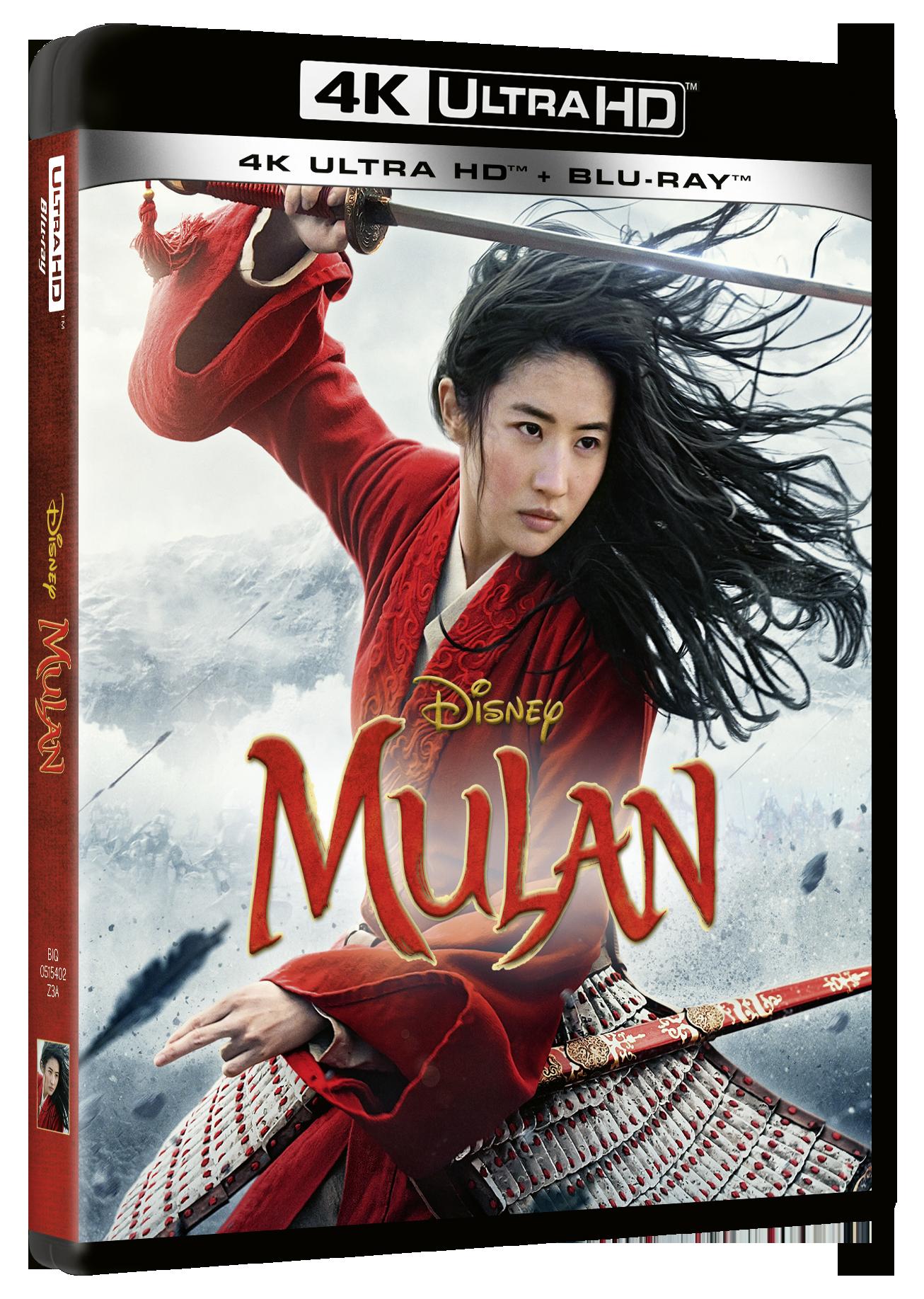 MULAN ( LIVE ACTION) UHD (4K ULTRA HD + BLU-RAY 2D)