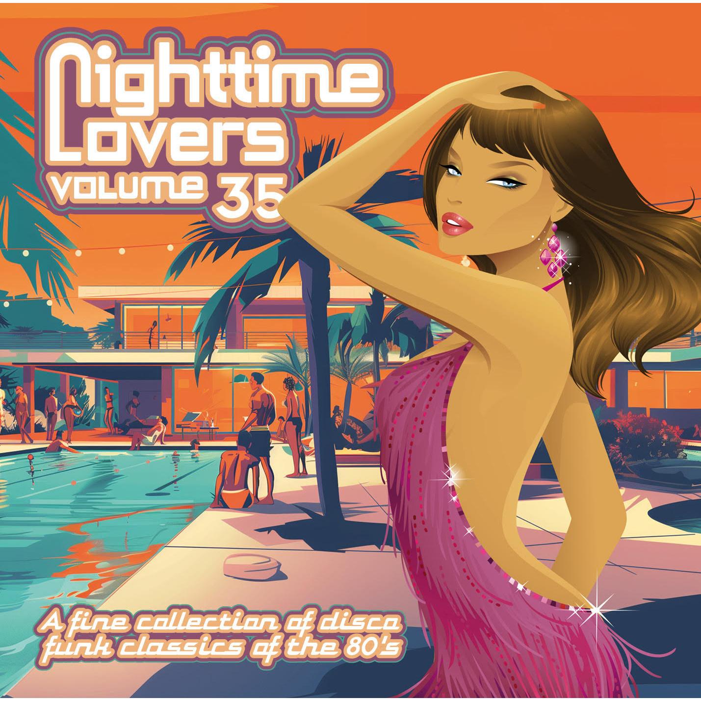 NIGHTTIME LOVERS VOL. 35 - A FINE COLLECTION OF DISCO FUNK CLASSICS OF THE 80'S