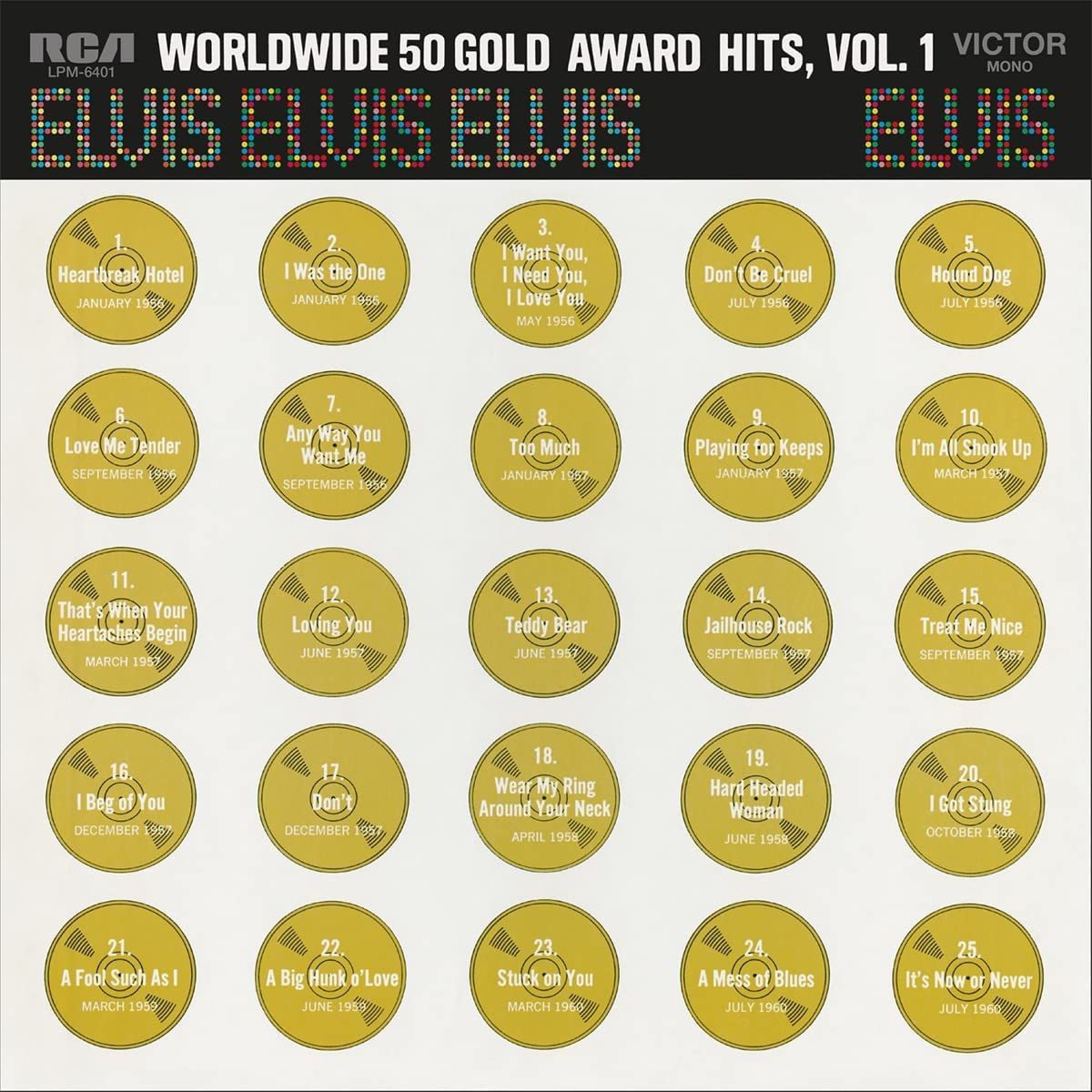 WORLDWIDE 50 GOLD.. - .. AWARD HITS//180GR/BOX-SET/20P BOOKLET/2500 CPS CLRD