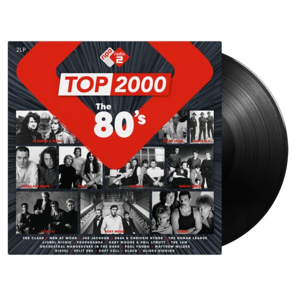 TOP 2000 - THE 80'S -HQ / 180GR / GATEFOLD / INSERT / RADIO2 HITS FROM 80'S / B