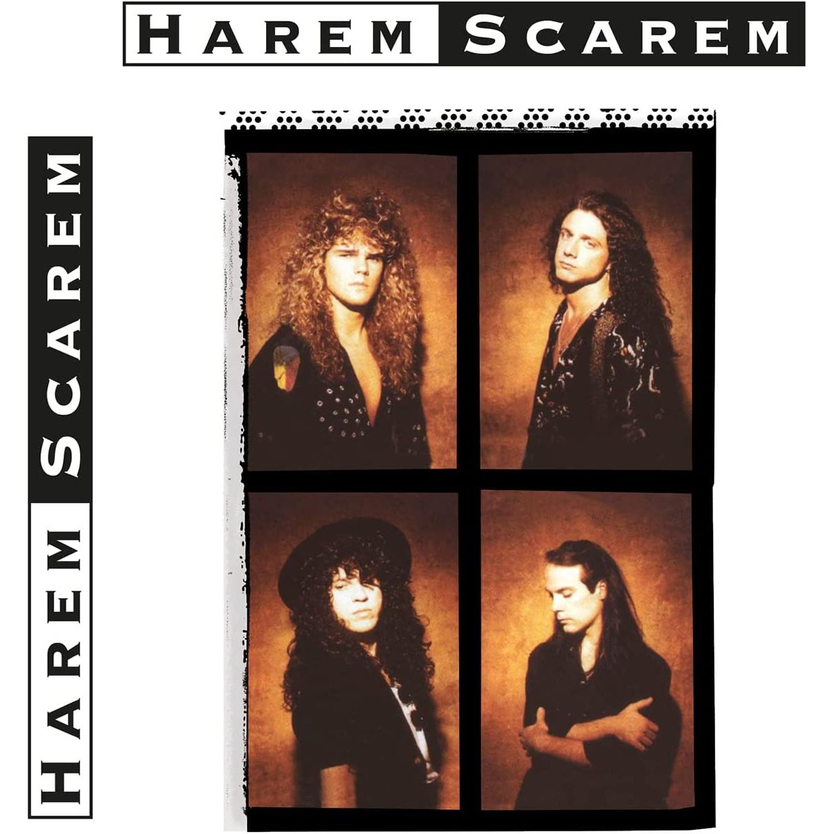 HAREM SCAREM - 180GR./DEBUT ALBUM/1000 CPS CLEAR & GOLD MARBLED VINYL