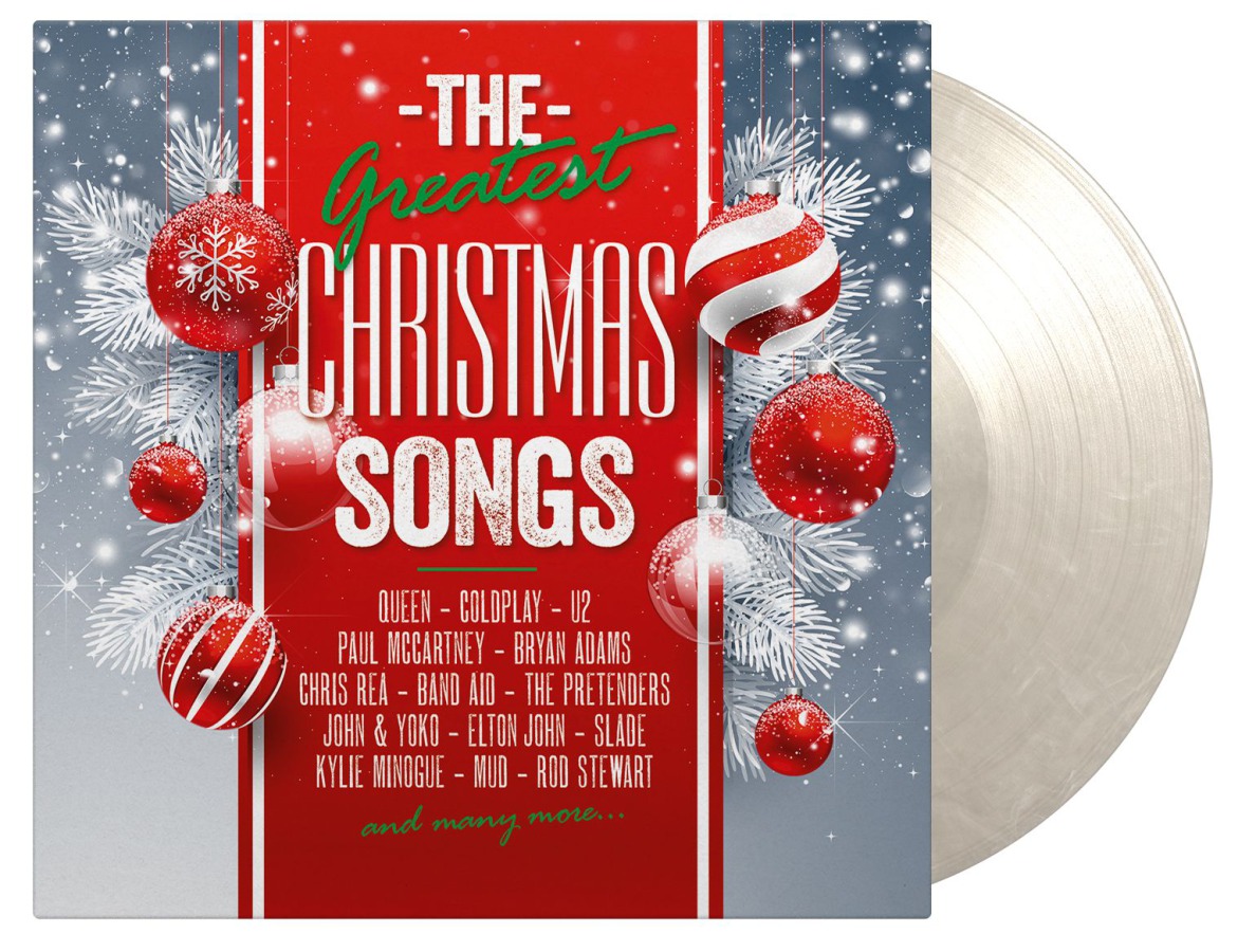 GREATEST CHRISTMAS..-CLRD - ..SONGS//LP 180 GR. /INSERT/3000 COPIES ON SNOWY WHITE