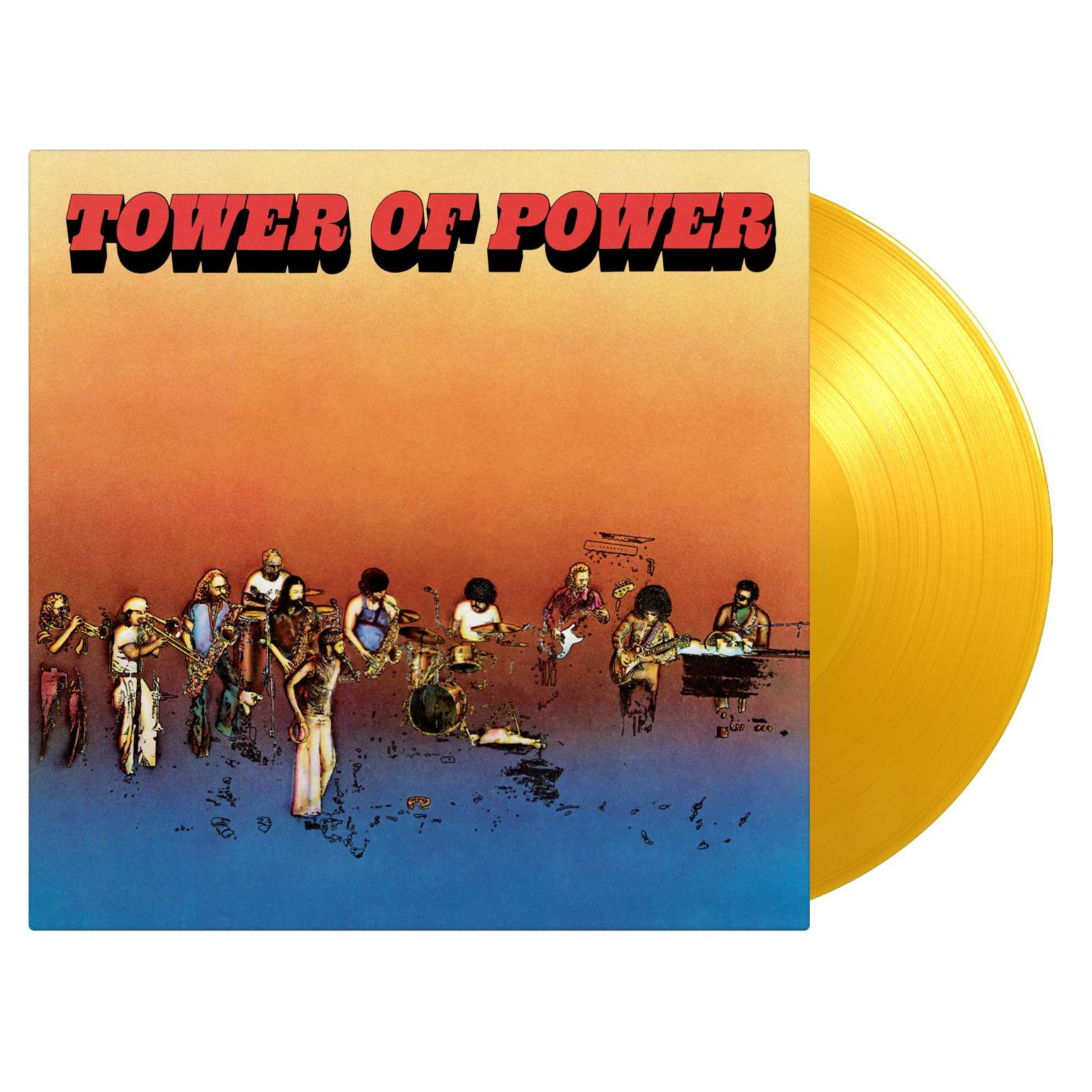 TOWER OF POWER 180 GR. / 2000 NUMBERED COPIES ON TRANSLUCENT YELLOW VINYL