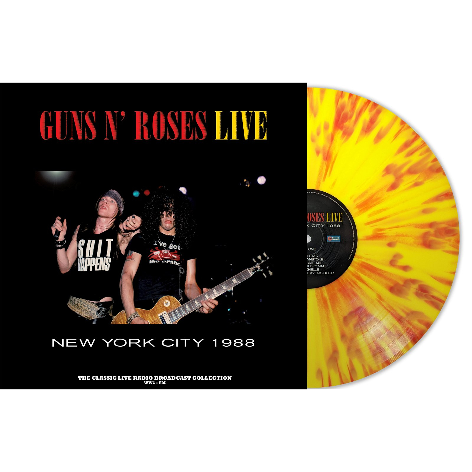 LIVE IN NEW YORK CITY 1988 (SPLATTER VINYL)