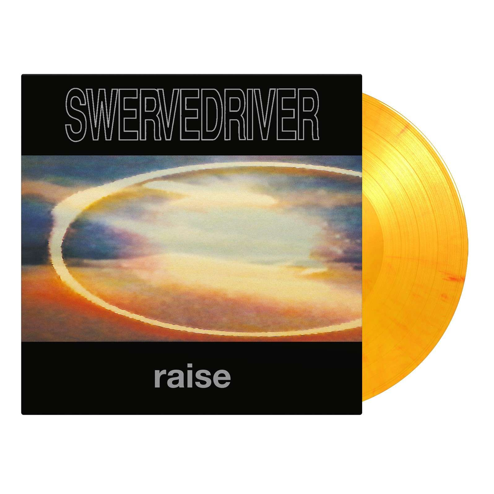 RAISE-COLOURED/HQ/INSERT - 180GR./INSERT/DEBUT/1500 CPS ON FLAMING COLOURED VIN