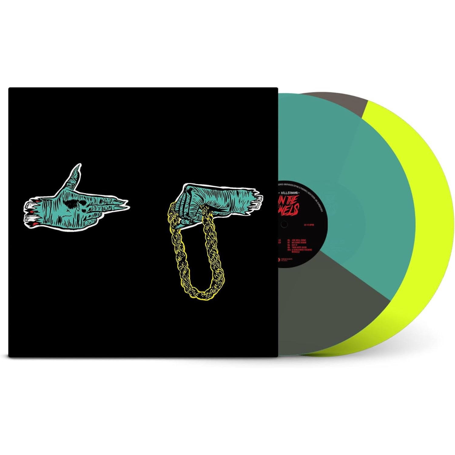 RUN THE JEWELS 10TH ANNIVERSARY EDITION / SPLIT-COLORED VINYL