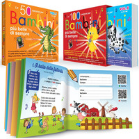 LE 100 CANZONI PER I  BAMBINI PIU' BELLE DI  SEMPRE - 3CD + 2 LIBRI