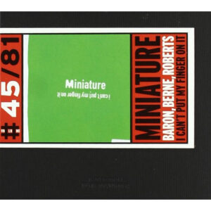 Miniature - I Can'T Put My Fingers On It