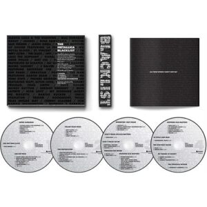 THE METALLICA BLACKLIST - 4 CD BOXSET