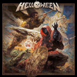 HELLOWEEN - BROWN/CREAM MARBLED VINYL