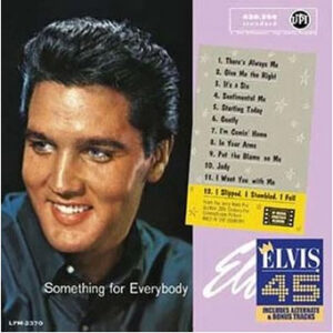 SOMETHING FOR EVERYBODY - INC. ALTERNATE & BONUS TRACKS - VINYL REPLICA LTD.ED.