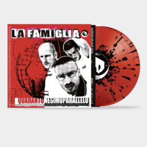 Quarantunesimo Parallelo - 2Lp Red & Black Splatter vinyl numbered Ltd. Ed.