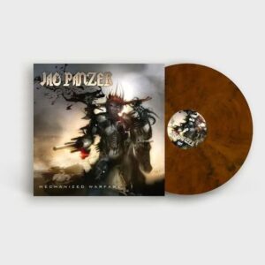 MECHANIZED WARFARE - ORANGE + BLACK MARBLED VINYL